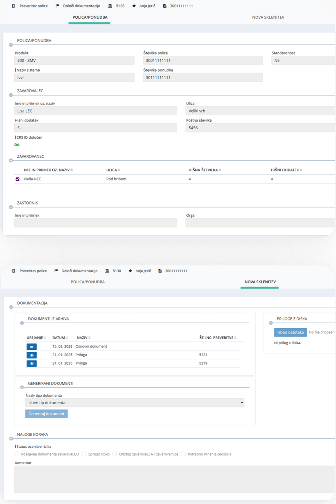Generali mobile preview