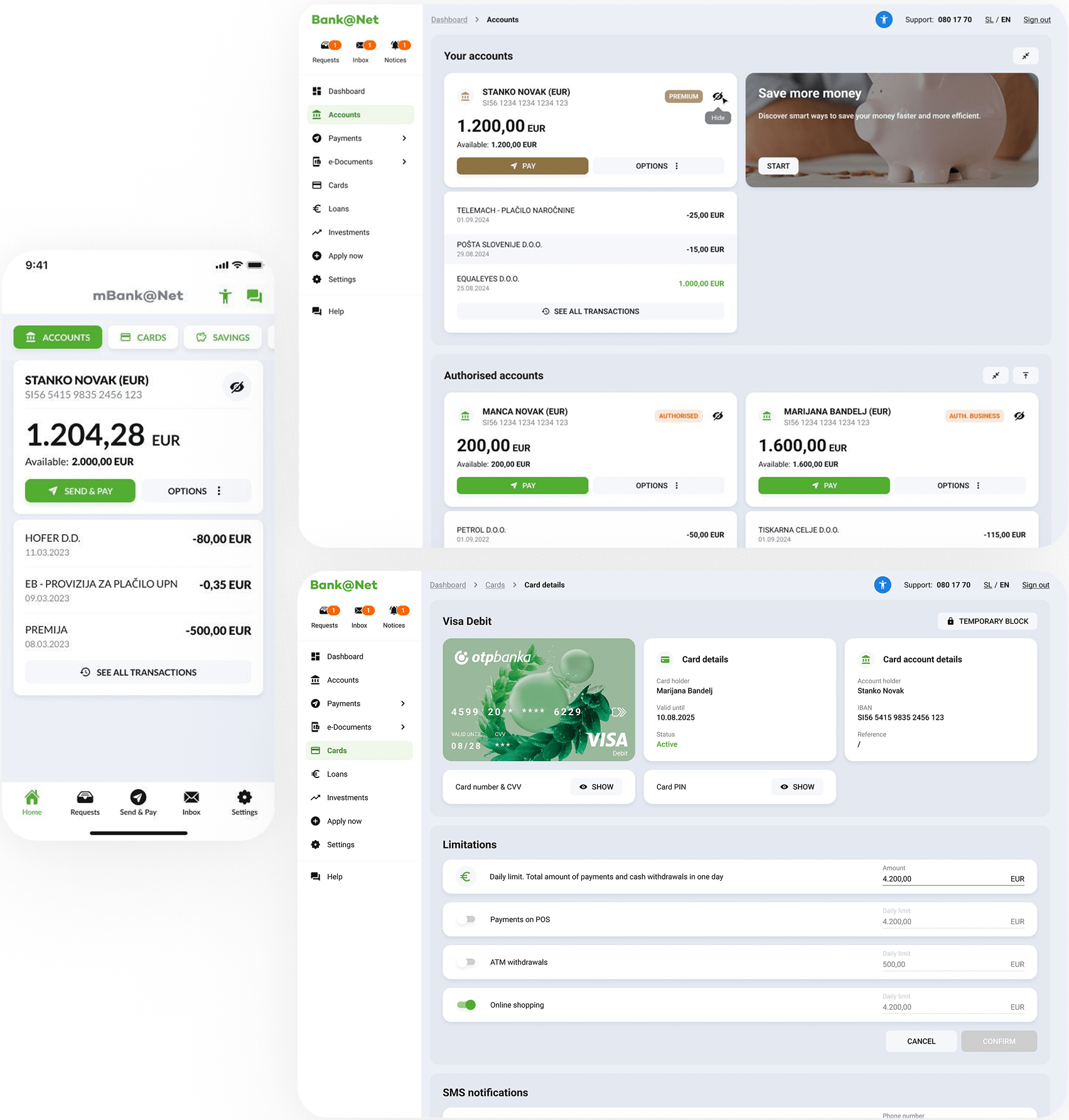 mBank@Net mobile preview